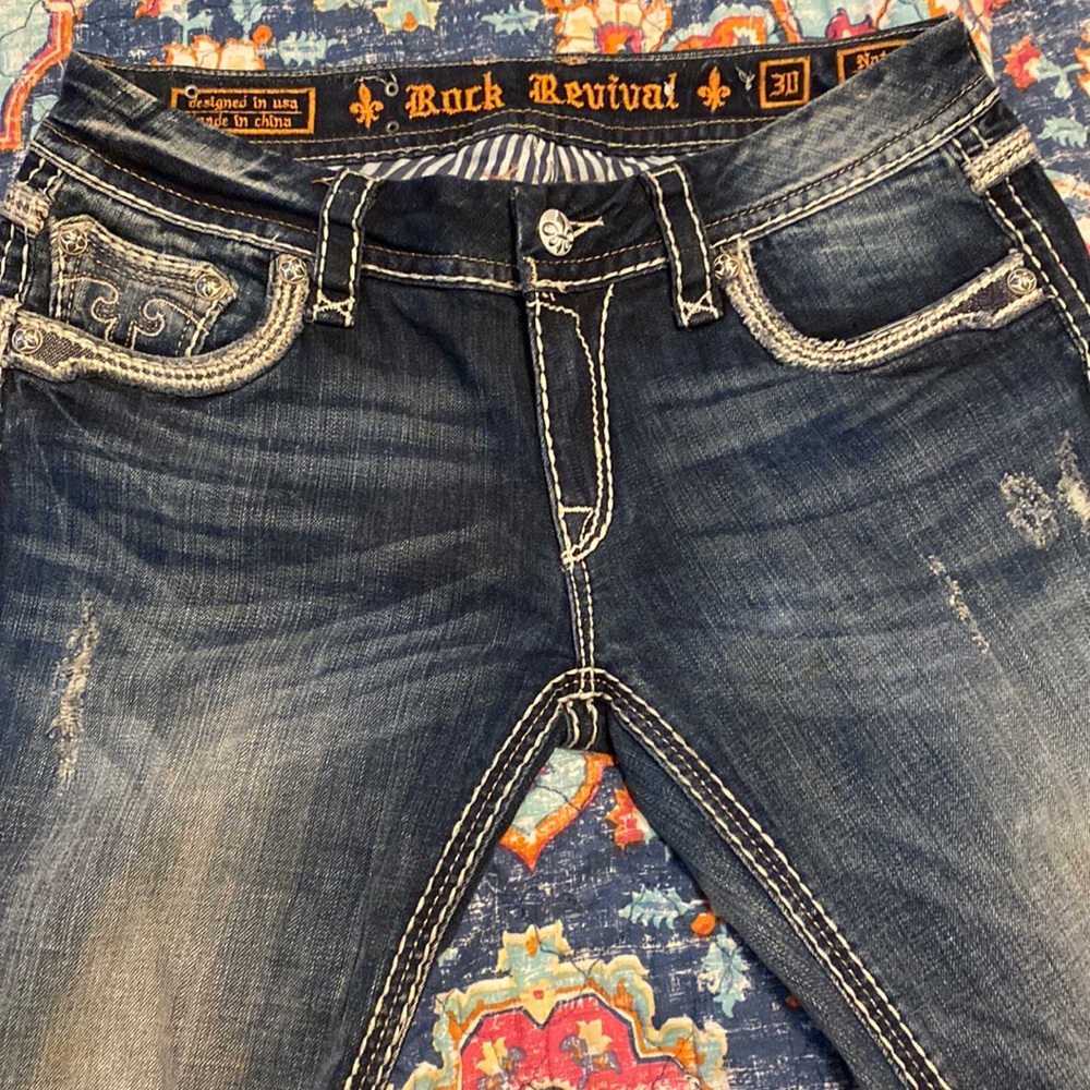 Rock Revival womens bootcut jeans size 30 regular